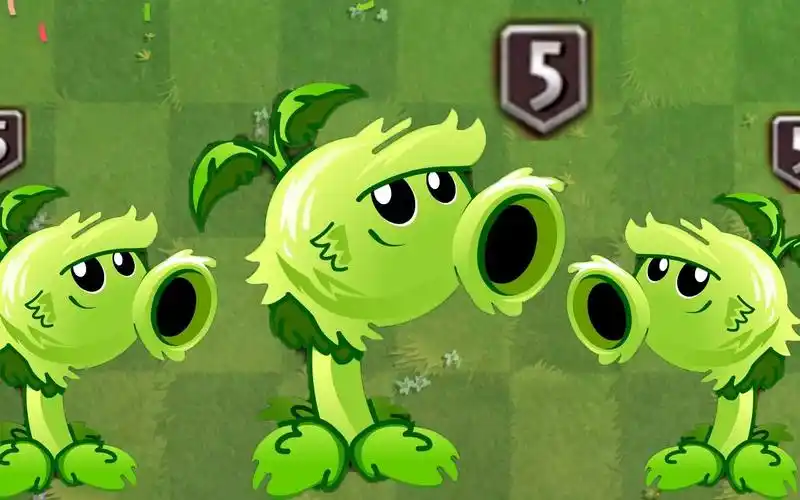 植物大战僵尸:论五阶原始豌豆究竟有多强?测评五阶原豌!