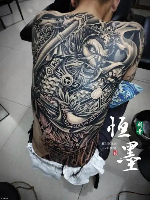 齐天大圣_纹身图案手稿图片_ 志恒的纹身作品集