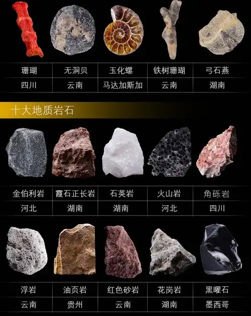 30种矿物化石岩石套装小学科学天然水晶玛瑙宝石初中地理配套科普石头