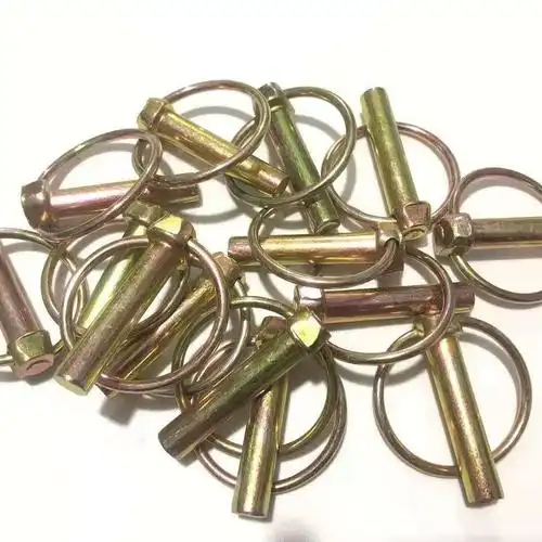 农用拖拉机悬挂扣销开口销安全保险销弹簧锁销插销圆销圆形销10mmm粗