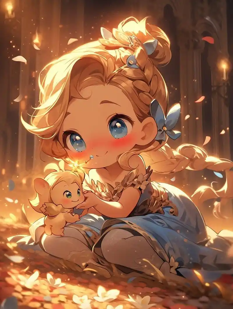 灰姑娘q版 【咒语】disney cinderella, chibi, welcome pose