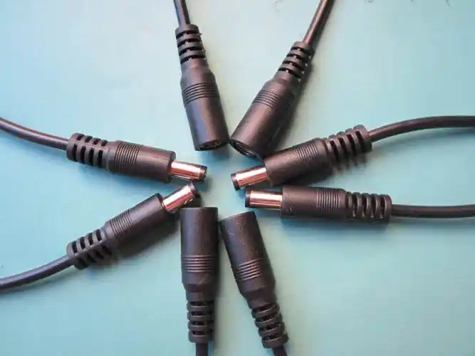 厂家dc公母插头5525公母对插dc公头母头