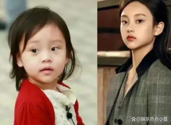 甜馨,从曾经的女汉子变成了乖巧的小女孩,小时候的顽皮与俏皮令人怀念