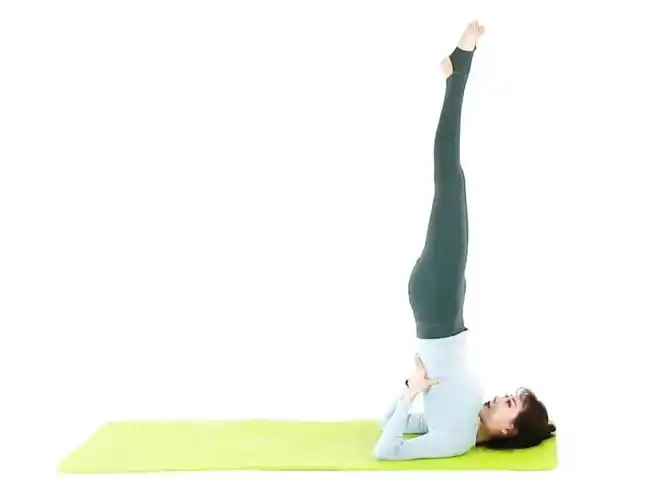 肩倒立瑜伽体式-蓝菲瑜伽_身体