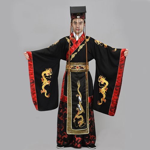 大臣汉服男古装官服汉代三国汉朝演出服诸葛亮军师民族服装