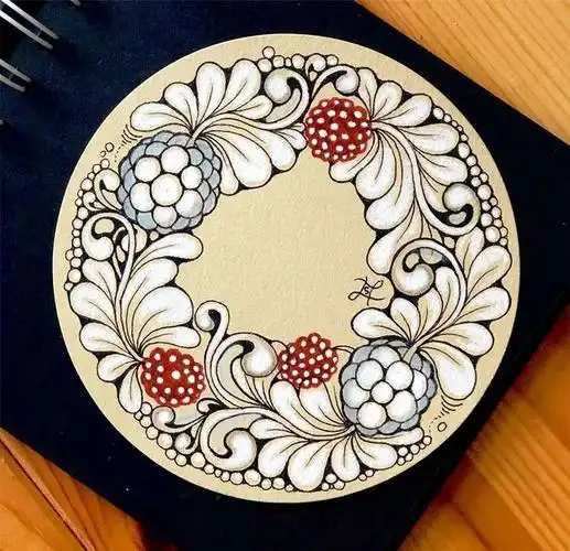 走近线描装饰画异彩纷呈的世界