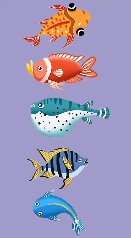 卡通鱼设计