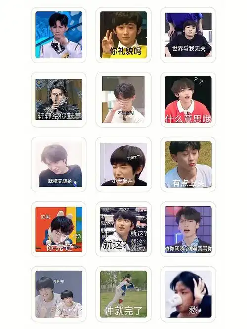 时代少年团搞笑表情包