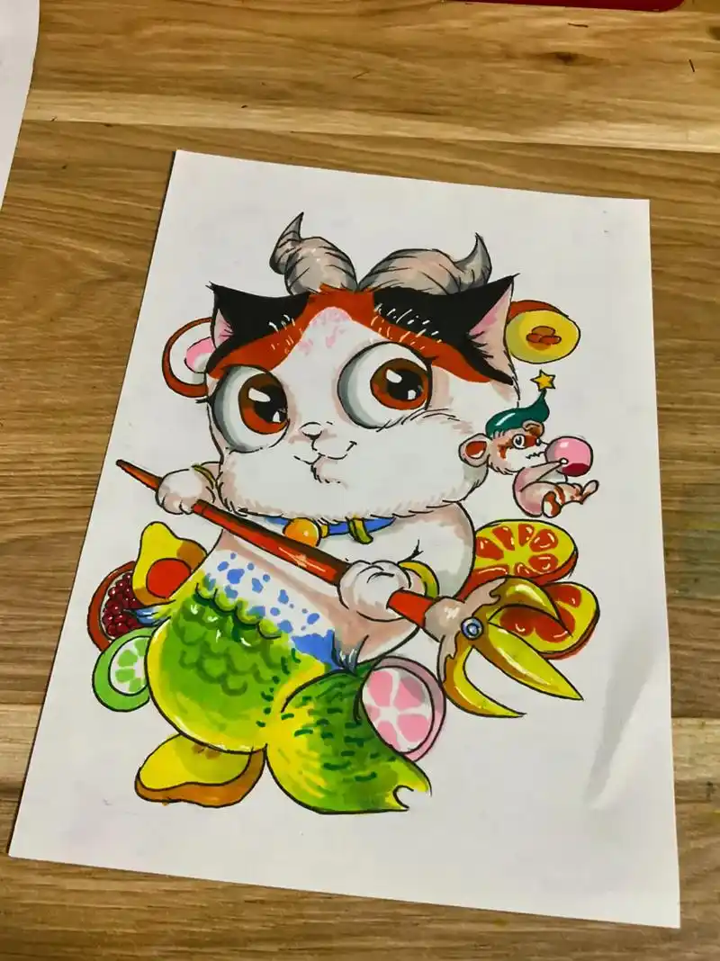 马克笔绘画步骤