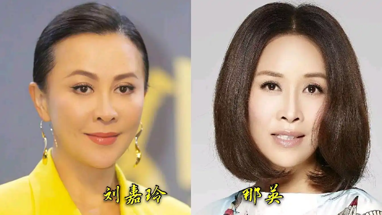 11对撞脸明星,刘嘉玲那英同框傻傻分不清,简直就是"双胞胎"