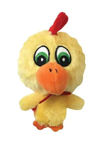 multipet 43237-1 knobby noggins 鸡狗玩具