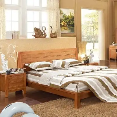 简约风格木工床靠背图片