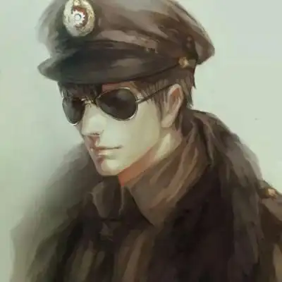 穿军装的动漫帅哥头像 霸气的军阀二次元头像