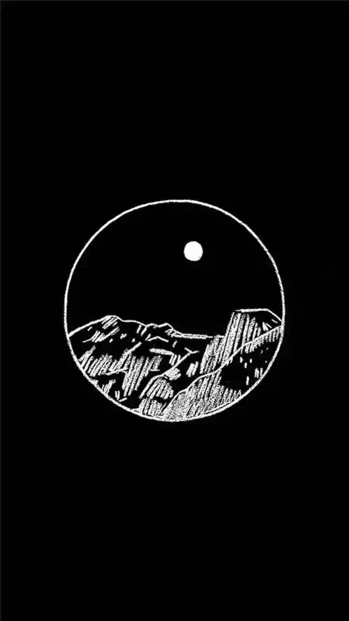 黑白简约系列锁屏壁纸来袭快快接住