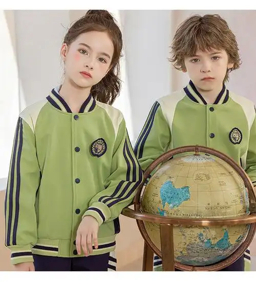 成都英伦风小学生校服套装幼儿园园服儿童棒球服班服运动服可印字