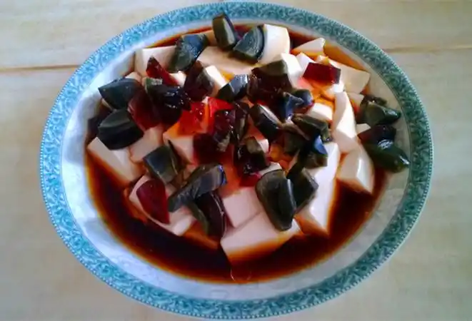松花豆腐