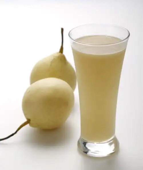 鲜榨雪梨汁