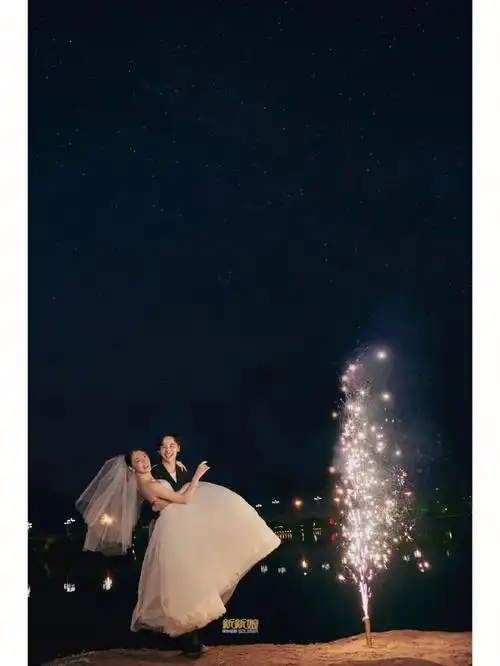 夜景婚纱照