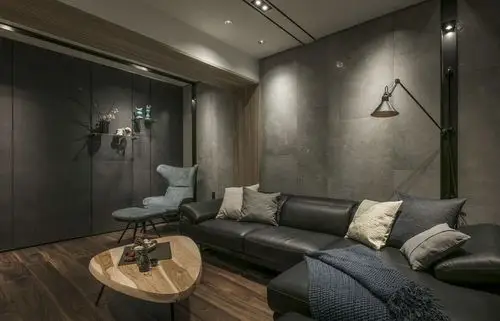 粗糙的水泥墙可以贴壁纸吗工业风装修省钱技巧