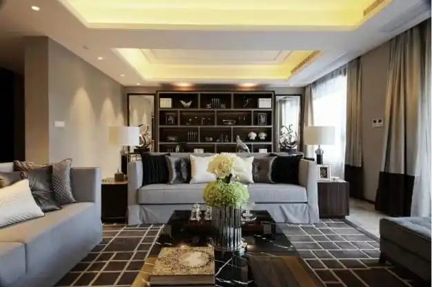 水漾花城现代简约装修效果图