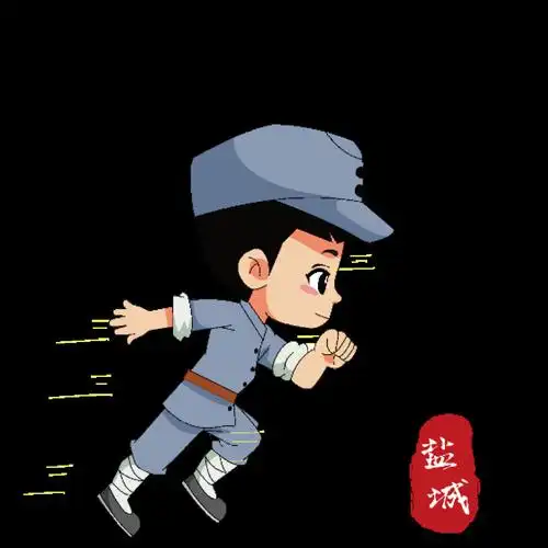 这组表情包不是为了娱乐所用,而是以新四军人物为原型,将其卡通荒的