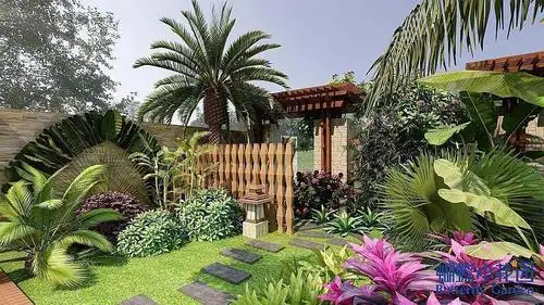 庭院花园,阳台景观出图神器——蝴蝶小花园快速出图设计软件91神器