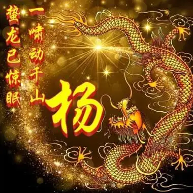 杨字带龙山水图片个性头像 个性头像图片大全 -【爱个性】