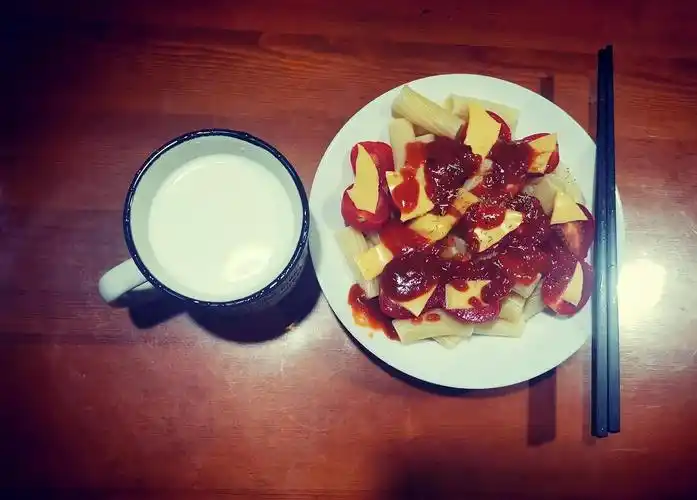 一个人的早餐也要好好吃饭吖