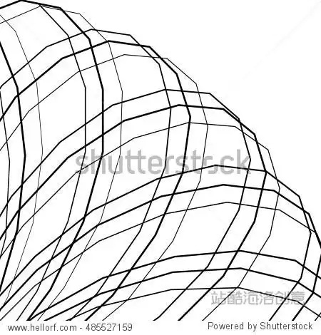 square format background with intersecting, angular lines.