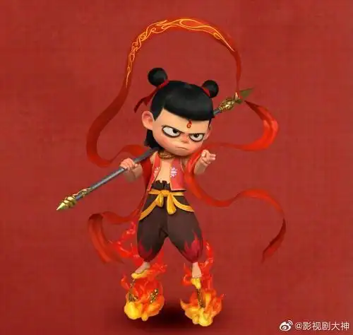 教你怎么画英雄小哪吒附q版《哪吒之魔童降世》众人照哪吒之魔童降