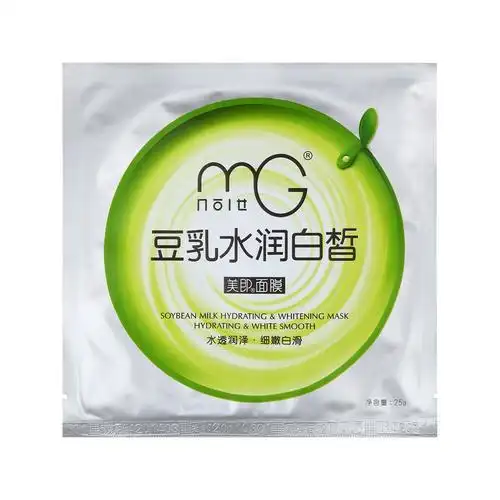 美即豆乳水润白皙面膜1片