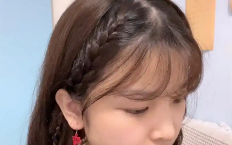 杨紫同款温柔侧编发 |麻花辫|纹理感强 |中短发可