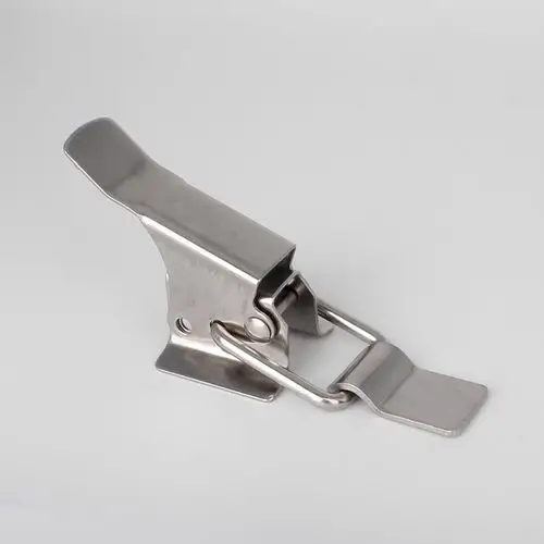 304不锈钢搭扣锁扣卡扣固定奶桶盖卡式对鼻鸭嘴工具箱子快速扣件