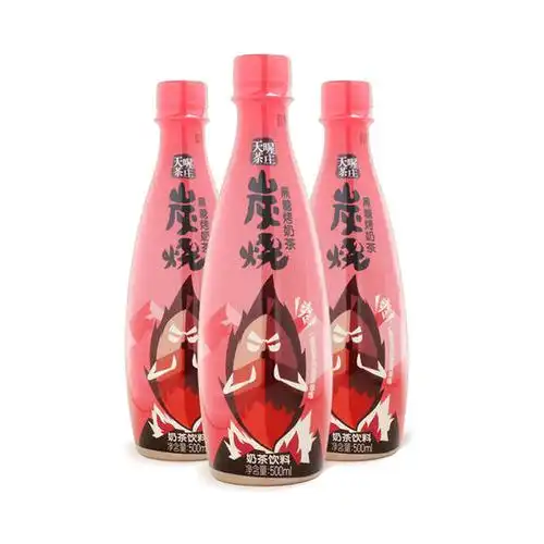 天喔茶庄炭烧黑糖烤奶茶500ml