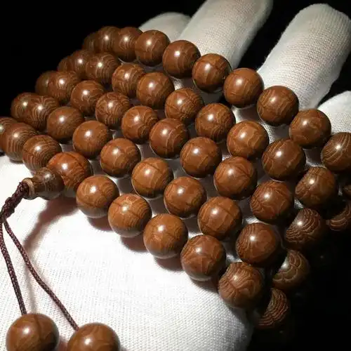 朴春五台山六道木手串108老料男女原木九道木降龙木佛珠文玩念珠手链