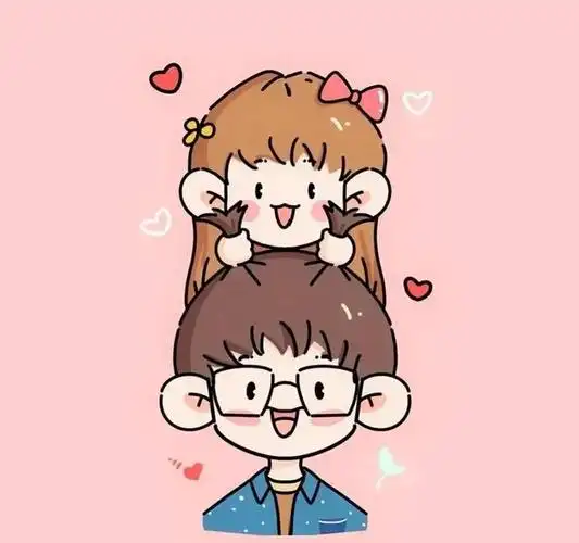 可爱萌系情侣头像一对_可爱萌系情侣头像一对 动漫情侣-天晟网