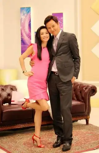 张庭林瑞阳同框出镜录节目夫妻身材完美颜值高