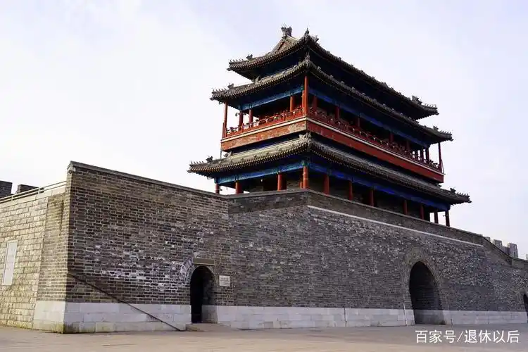 镜头下的京城中轴线:永定门门脸儿