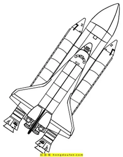 火箭无法雪景彩色脱离地球图片引力并高四年级进入太空,太空图片简笔