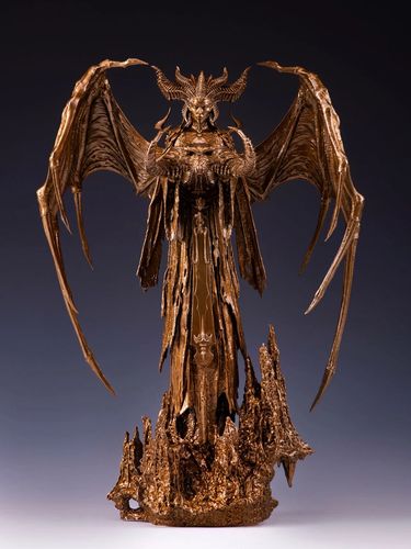 ogrm奥格瑞玛暴雪暗黑破坏神《莉莉丝lilith》青铜全身像铜雕手办