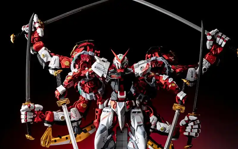 【改造】 六臂修罗红异端 消光伪电镀就是好看