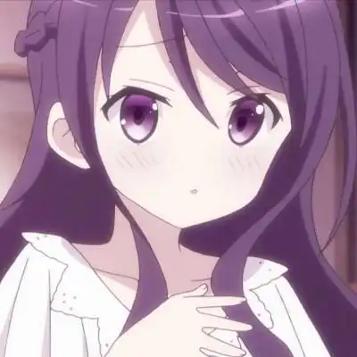 江淮:紫色系温柔风动漫女生头像/_卡通动漫头像_我要个性网