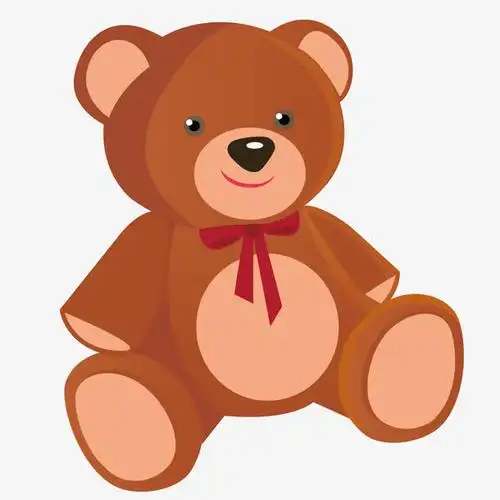 可爱笑脸玩具熊素材免费下载_觅元素