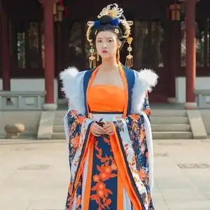 珂卡蝶影视古装杨贵妃同款唐朝儒裙贵妃服皇后服演出服