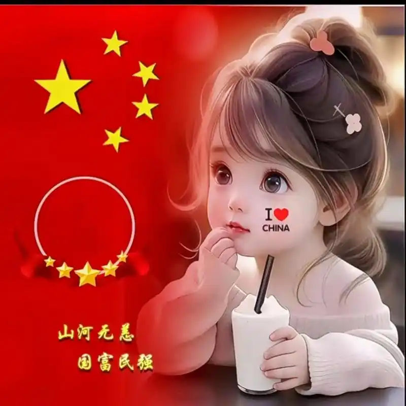 国庆专属头像 #五星红旗迎风飘扬 #国旗头像 #有国才有家 - 抖音