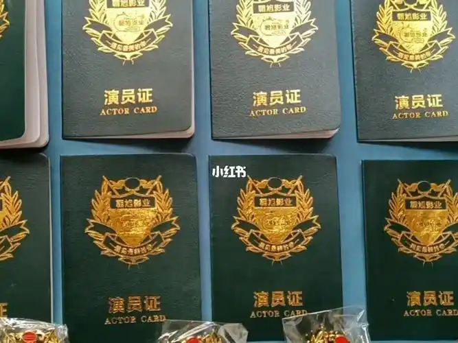 影视演员证