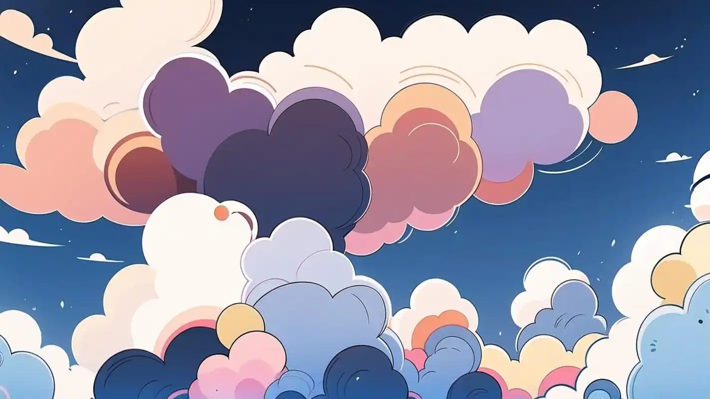 简单干净的天空壁纸合集9415 分享一组简单又干净的天空壁纸,让你