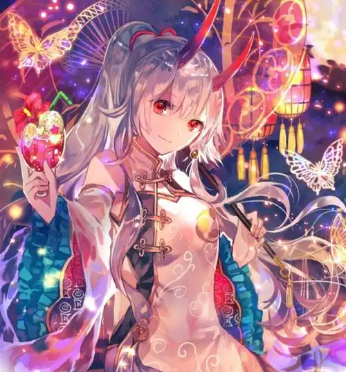 动漫头像丨华丽美少女,对未来充满了期待与希望!