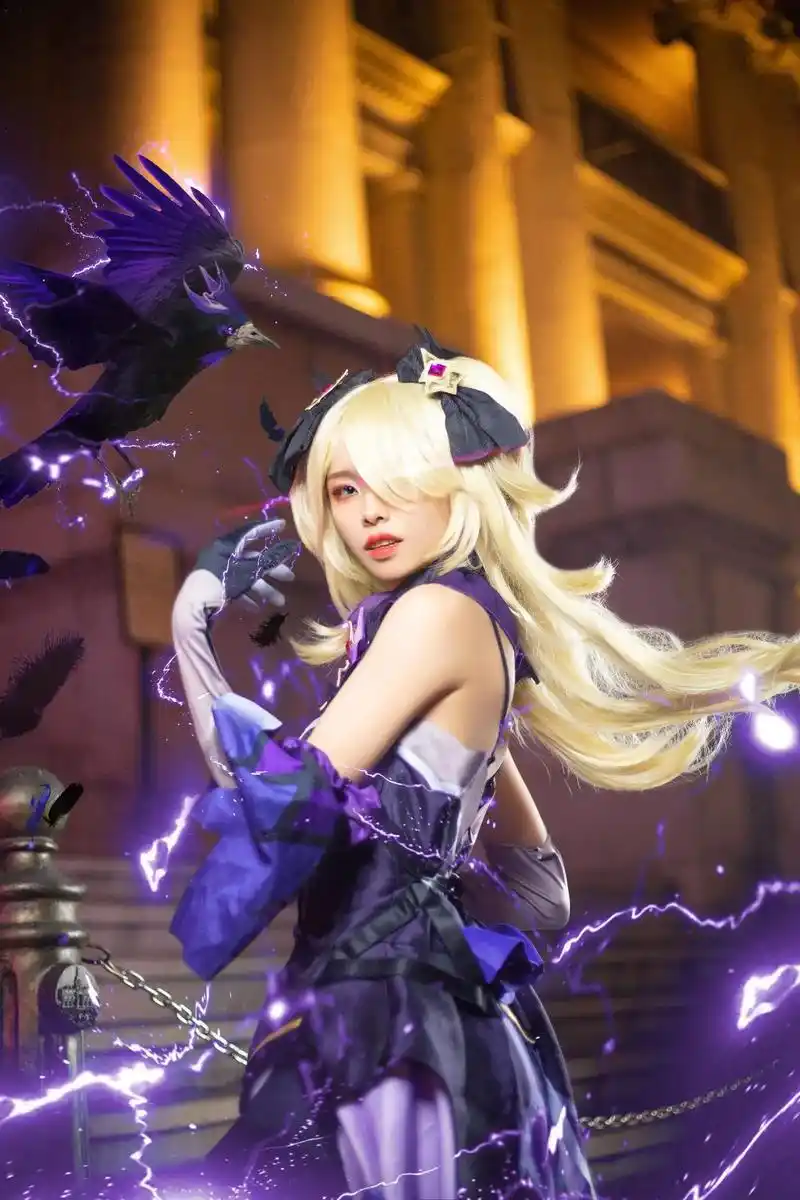 菲谢尔,断罪之皇女.#cosplay #二次元 #原神#菲谢 - 抖音