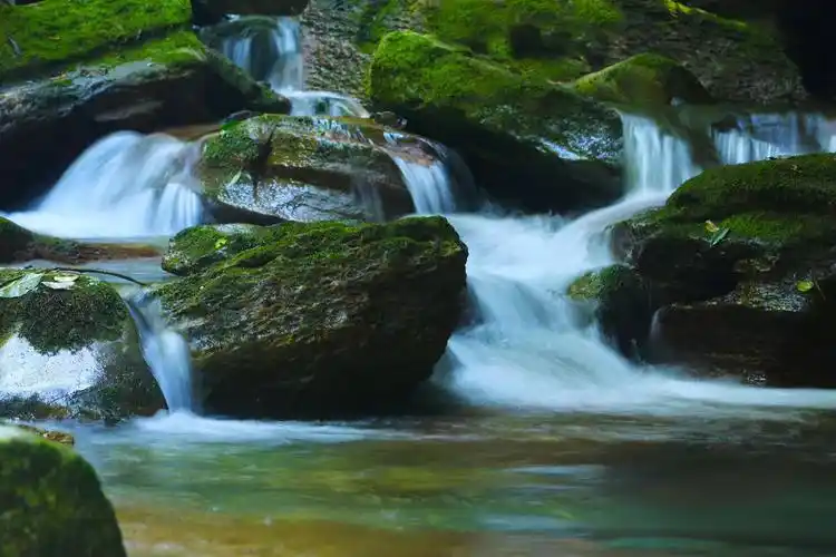 组图鹤峰春日山泉激活山川新绿